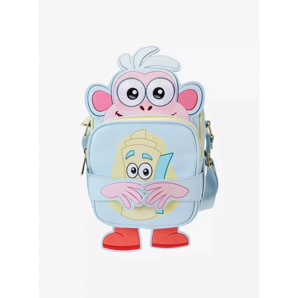 Loungefly Nickelodeon Dora The Explorer Boots Crossbody Bag